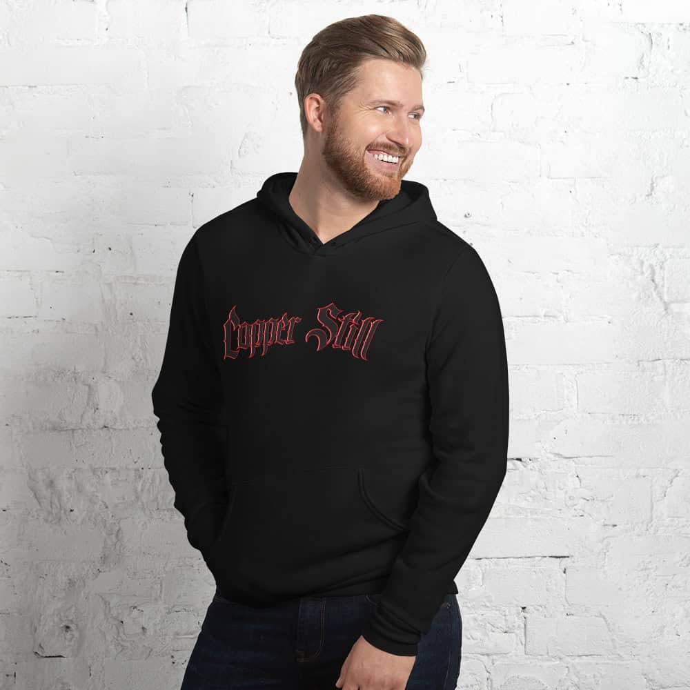 Copper Still Printed Logo Hoodie
